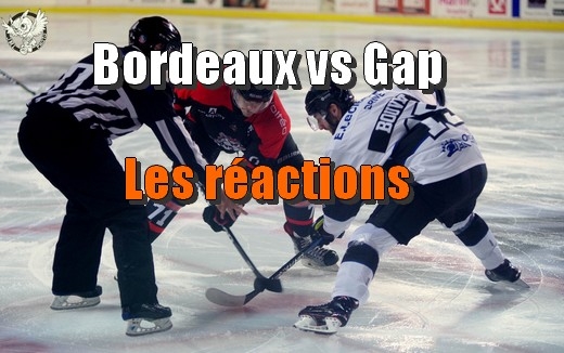 Photo hockey Bordeaux vs Gap - Les réactions - Ligue Magnus Photo hockey Bordeaux vs Gap - Les réactions - Ligue Magnus