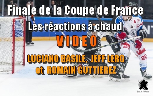 Photo hockey CDF - Commentaires à chaud - Les Perdants - Coupe de France Photo hockey CDF - Commentaires à chaud - Les Perdants - Coupe de France