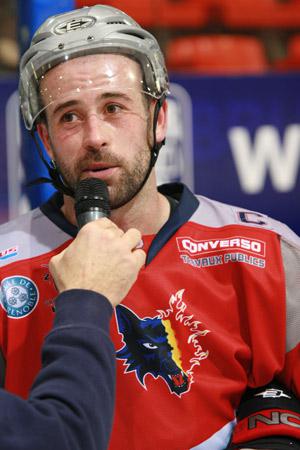 Photo hockey CDL : Baptiste Amar en interview - Coupe de la Ligue ARCHIVES : Grenoble  (Les Brûleurs de Loups)