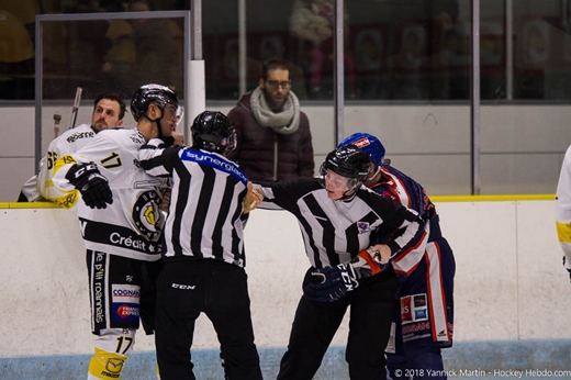 Photo hockey Clermont VS Roanne - Réactions après match   - Division 2