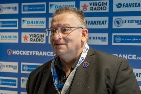 Photo hockey Conférence de presse de Pierre-Yves Gerbeau - Hockey en France