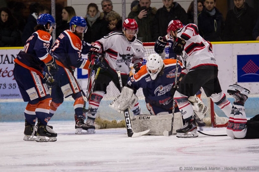 Photo hockey D1 - Clermont vs Neuilly : Réactions après match   - Division 1