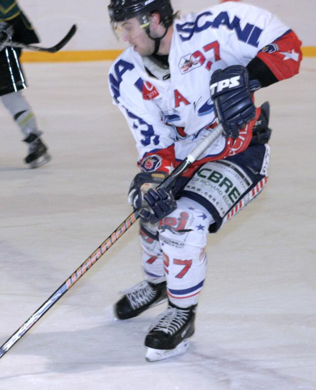 Photo hockey D2 : Nantes, Clément Genièvre. - Division 2 : Nantes (Les Corsaires)