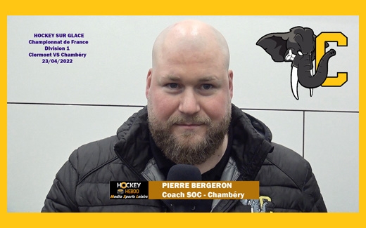 Photo hockey Entretien avec Pierre Bergeron Coach SOC ChambĂ©ry - Division 1 : Chambéry (Les Eléphants) Photo hockey Entretien avec Pierre Bergeron Coach SOC ChambĂ©ry - Division 1 : Chambéry (Les Eléphants)