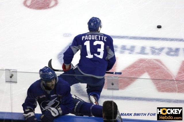 Photo hockey Entretien exclusif avec Cédric Paquette du Lightning de Tampa Bay - NHL : National Hockey League - AHL