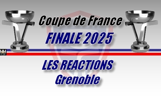 Photo hockey Finale CDF - Les réactions de Grenoble - Coupe de France : Grenoble  (Les Br�leurs de Loups)