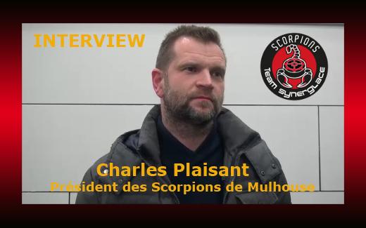 Photo hockey Interview Charles Plaisant Président des Scorpions de Mulhouse - Division 1 : Mulhouse (Les Scorpions)
