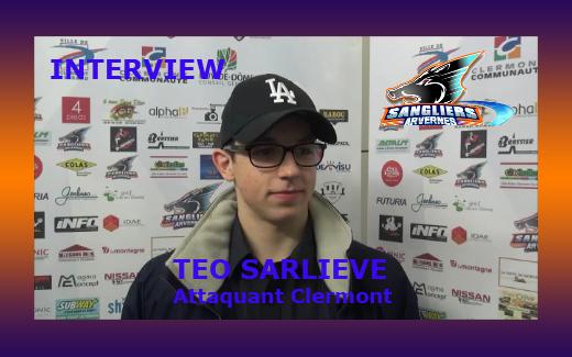 Photo hockey Interview Téo Sarliève - Division 1 : Clermont-Ferrand (Les Sangliers Arvernes)