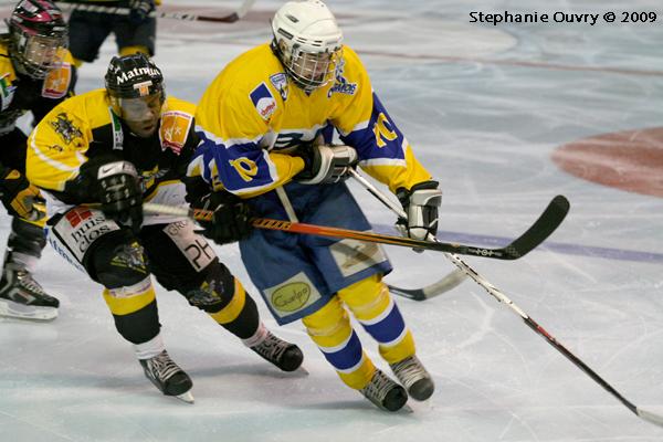 Photo hockey Julien Guimard Entraîneur des Espoirs de Rouen - Hockey Mineur : Rouen (Les Dragons)