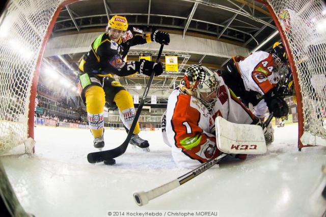 Photo hockey Réactions de Daniel Bourdages - Ligue Magnus Photo hockey Réactions de Daniel Bourdages - Ligue Magnus