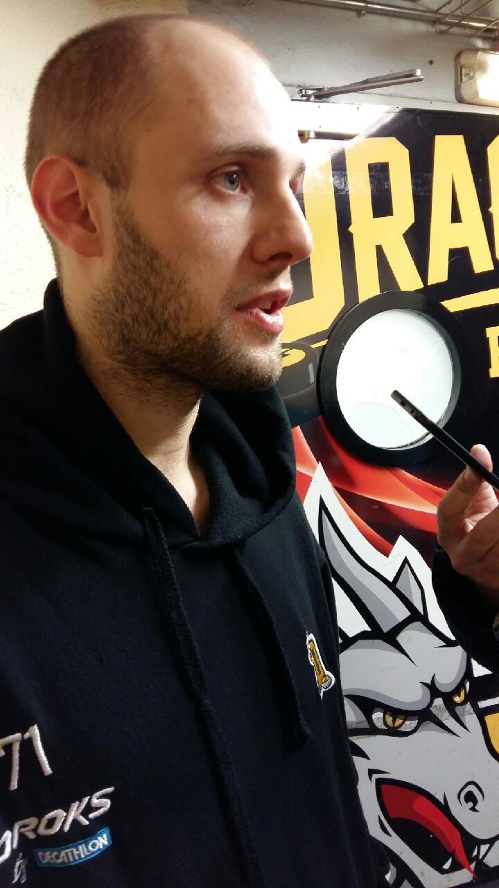 Photo hockey Rouen-Epinal : réactions d\ Photo hockey Rouen-Epinal : réactions d\