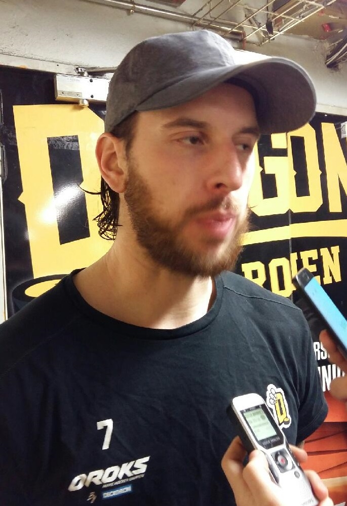 Photo hockey Rouen-Mulhouse: réactions d\ Photo hockey Rouen-Mulhouse: réactions d\