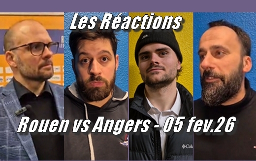 Photo hockey Rouen vs Angers - Réactions d