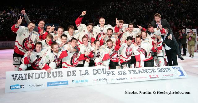 Photo hockey CDF - Les DIABLES couronnés - Coupe de France Photo hockey CDF - Les DIABLES couronnés - Coupe de France