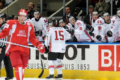 Photo hockey CM : La Suisse déroule et se qualifie - Championnats du monde
