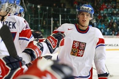Photo hockey CM U20 : Les Tchèques pour l Photo hockey CM U20 : Les Tchèques pour l