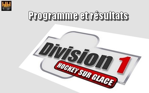 Photo hockey D1 : Résultats de la 4ème journée - Division 1