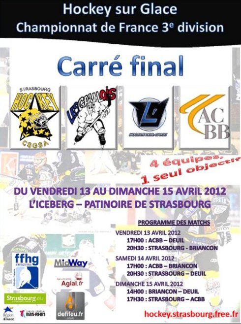 Photo hockey D3 : Le carré final à Strasbourg - Division 3 Photo hockey D3 : Le carré final à Strasbourg - Division 3