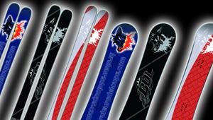 Photo hockey Des skis aux couleurs des BDL - Ligue Magnus : Grenoble  (Les Brûleurs de Loups)