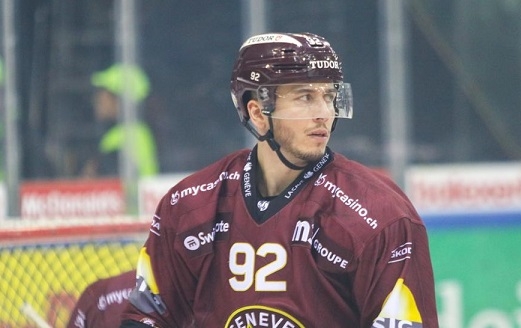 Photo hockey Eliot Berthon prêté au HCC - Suisse - Swiss League