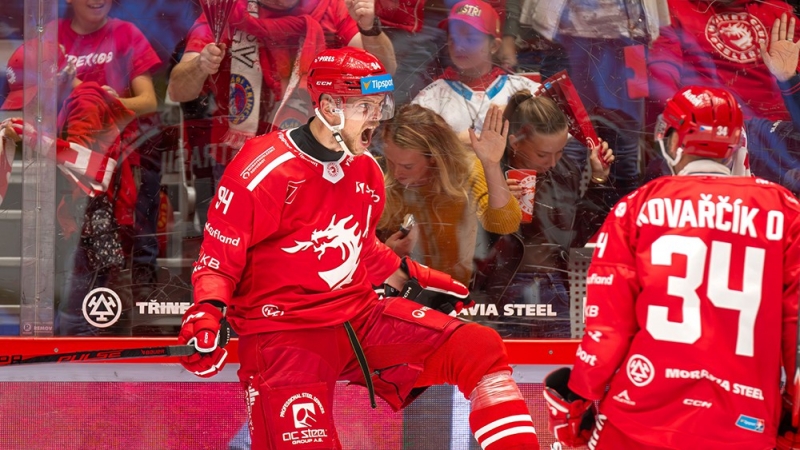 Photo hockey Extraliga : Et de trois - TELH - Tipsport Extraliga Ledního Hokeje