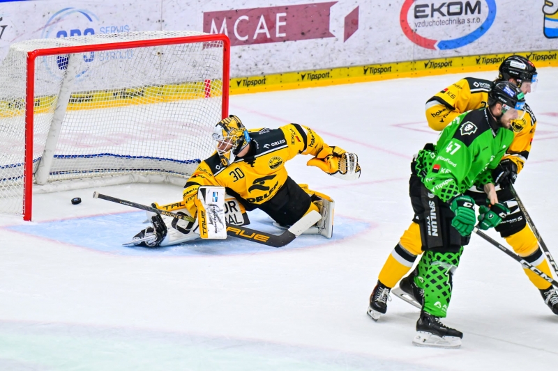 Photo hockey Extraliga : Le cheval terrasse le dragon - TELH - Tipsport Extraliga Ledního Hokeje