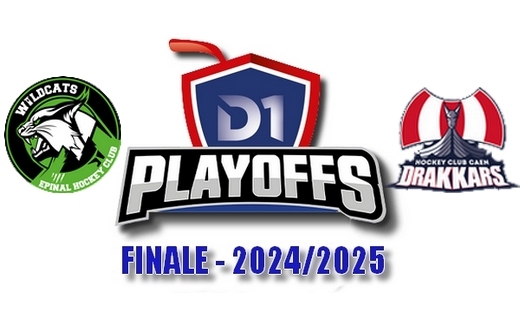 Photo hockey FINALE D1 : Play Offs - Résultats M1 et M2 - 19 et 20 avril 2025 - Division 1
