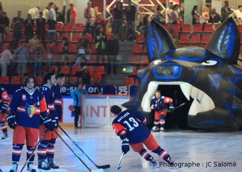 Photo hockey Grenoble à la Coupe des Bains - Hockey en France : Grenoble  (Les Brûleurs de Loups)