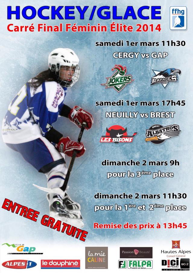 Photo hockey Hockey Fém. : Carré final à Gap - Hockey Féminin