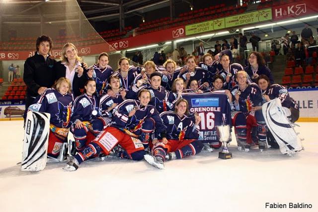 Photo hockey Hockey féminin: Grenoble champion! - Hockey Féminin