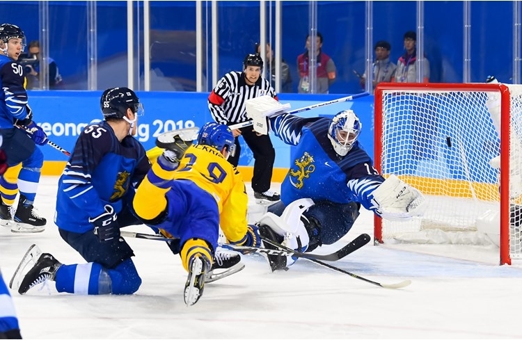 Photo hockey JO : Canada et Suède en quarts - Jeux olympiques Photo hockey JO : Canada et Suède en quarts - Jeux olympiques