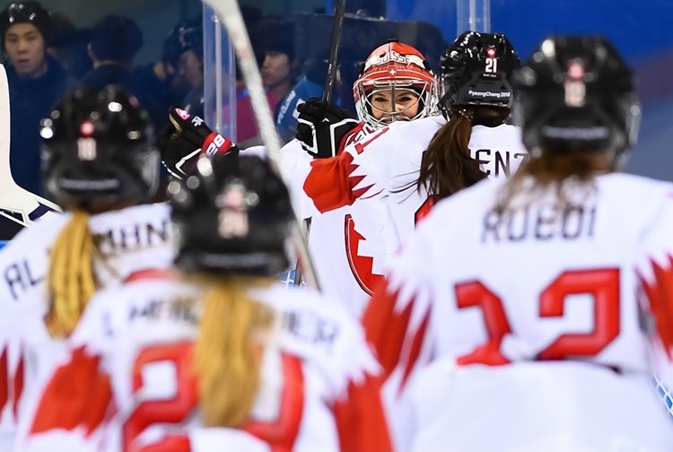 Photo hockey JO : La Suisse en tête du groupe B - Jeux olympiques Photo hockey JO : La Suisse en tête du groupe B - Jeux olympiques