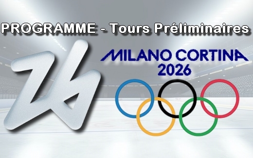 Photo hockey JO 2026 - PRELIMINAIRES Résultats complets et programme des BARRAGES - Jeux olympiques