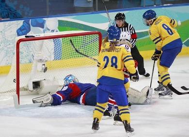 Photo hockey JO Fém : Les Suédoises dans le coup - Jeux olympiques Photo hockey JO Fém : Les Suédoises dans le coup - Jeux olympiques