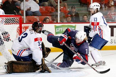 Photo hockey Kessel bat la Slovénie - Championnats du monde