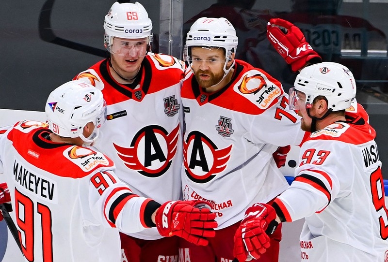Photo hockey KHL : 1ère victoire et 2e but pour Da Costa - KHL - Kontinental Hockey League