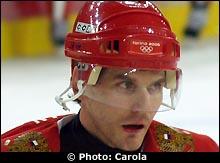 Photo hockey KHL : Alexeï Yashin blessé - KHL - Kontinental Hockey League