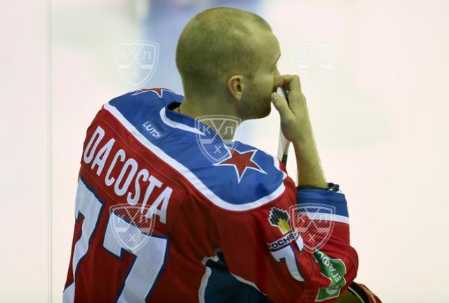 Photo hockey KHL : Da Costa blessé - KHL - Kontinental Hockey League ARCHIVES Photo hockey KHL : Da Costa blessé - KHL - Kontinental Hockey League ARCHIVES