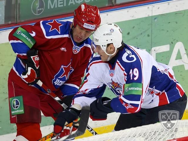 Photo hockey KHL : Fetisov n Photo hockey KHL : Fetisov n