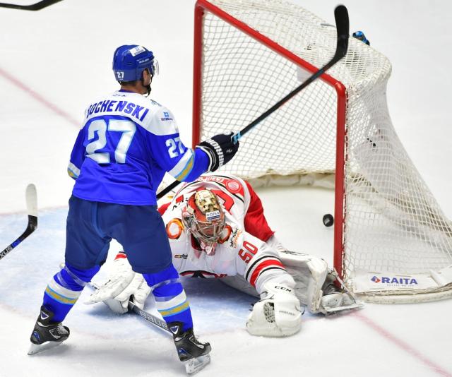 Photo hockey KHL : La panthère se faufile - KHL - Kontinental Hockey League