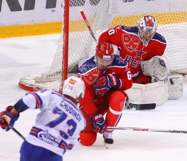 Photo hockey KHL : Le CSKA ouvre les hostilités - KHL - Kontinental Hockey League