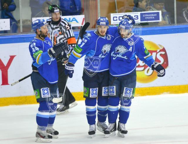 Photo hockey KHL : Le léopard n Photo hockey KHL : Le léopard n