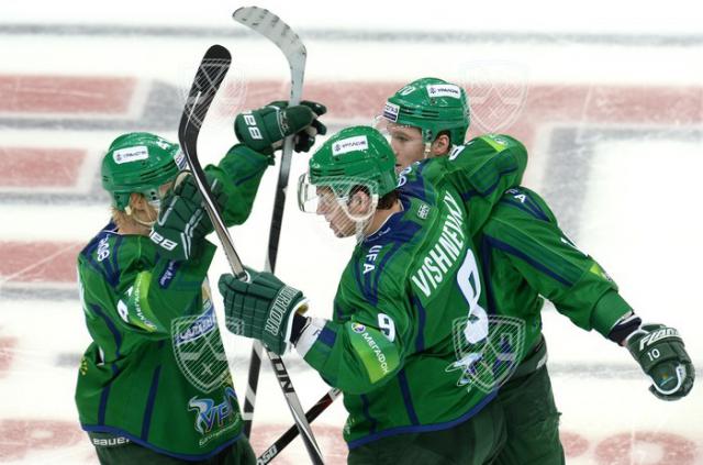 Photo hockey KHL : Oufa dernier invité à la fête - KHL - Kontinental Hockey League
