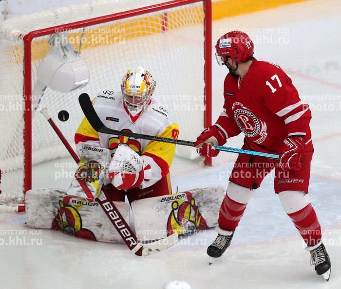 Photo hockey KHL : Pas décroché - KHL - Kontinental Hockey League
