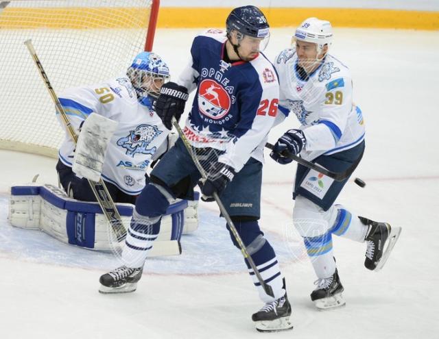 Photo hockey KHL : Resserré en haut - KHL - Kontinental Hockey League