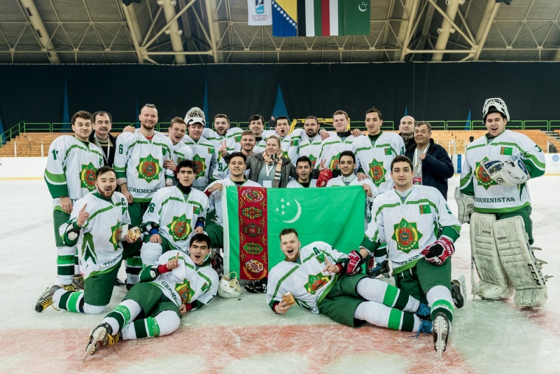 Photo hockey Le Turkménistan aux mondiaux 2019 - Championnats du monde Photo hockey Le Turkménistan aux mondiaux 2019 - Championnats du monde