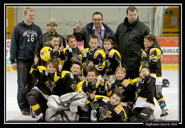 Photo hockey Les Moustiques à l
