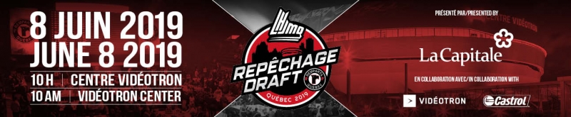 Photo hockey LHJMQ - Repêchage 2019 - LHJMQ - Ligue de Hockey Junior Majeur du Québec