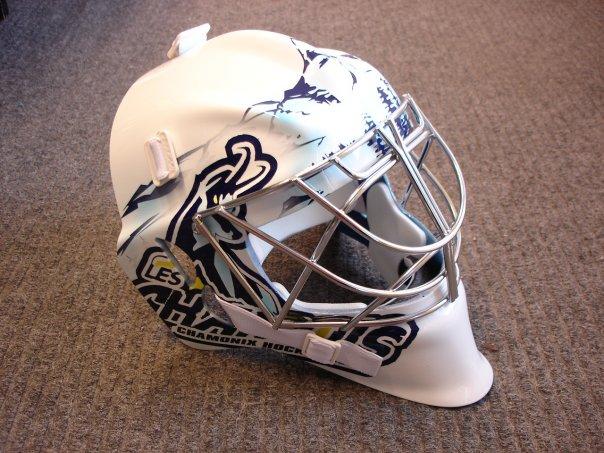 Photo hockey LM : Hurajt présente son nouveau masque - Ligue Magnus : Chamonix (Les Pionniers) Photo hockey LM : Hurajt présente son nouveau masque - Ligue Magnus : Chamonix (Les Pionniers)