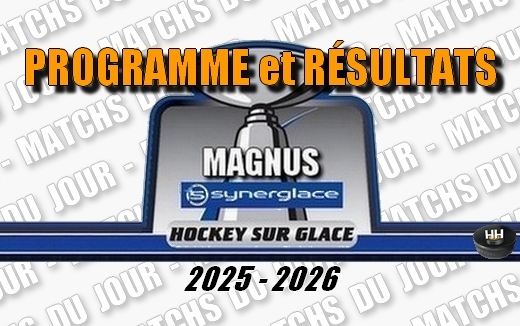 Photo hockey LM - Résultat 4ème journée retard - 28 sept 2025 - Ligue Magnus